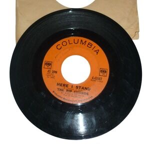 The Rip Chords Here I Stand / Karen Columbia 4-42687 7" 45 RPM Vinyl Single 1963